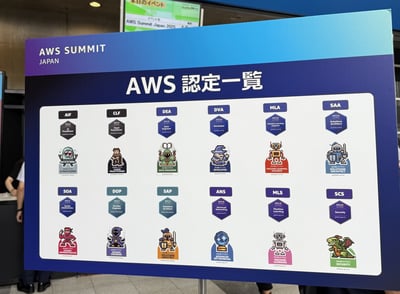 AWS Summitに新入社員が行ってきた！